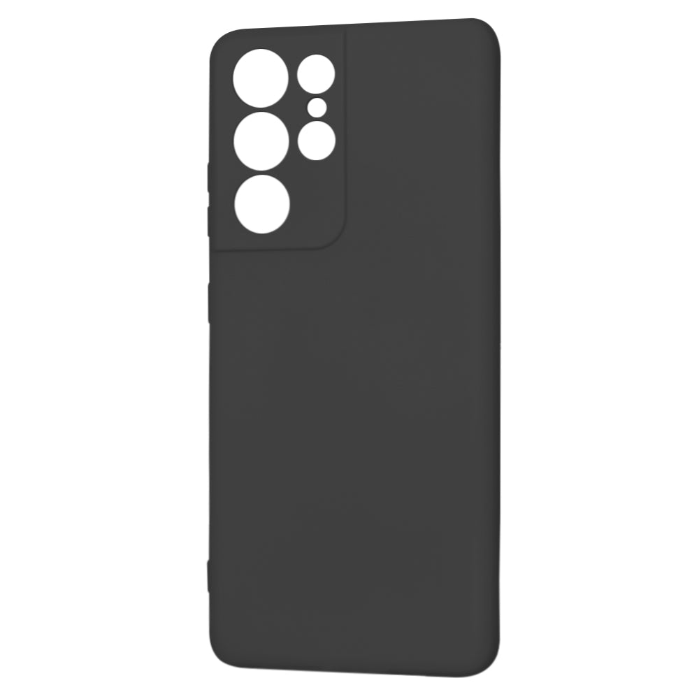 Puzdro pre Samsung Galaxy S21 Ultra 5G G998, Techsuit, SoftFlex, Čierne