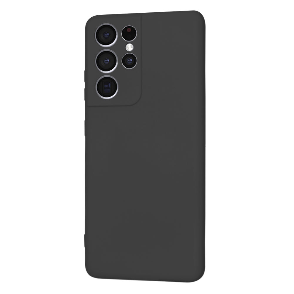 Puzdro pre Samsung Galaxy S21 Ultra 5G G998, Techsuit, SoftFlex, Čierne