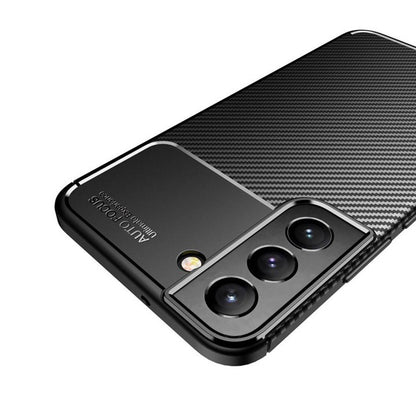 Puzdro pre Samsung Galaxy S22 5G S901, Techsuit, CarbonFiber, Čierne
