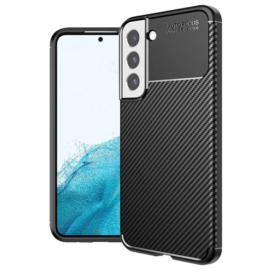 Puzdro pre Samsung Galaxy S22 5G S901, Techsuit, CarbonFiber, Čierne