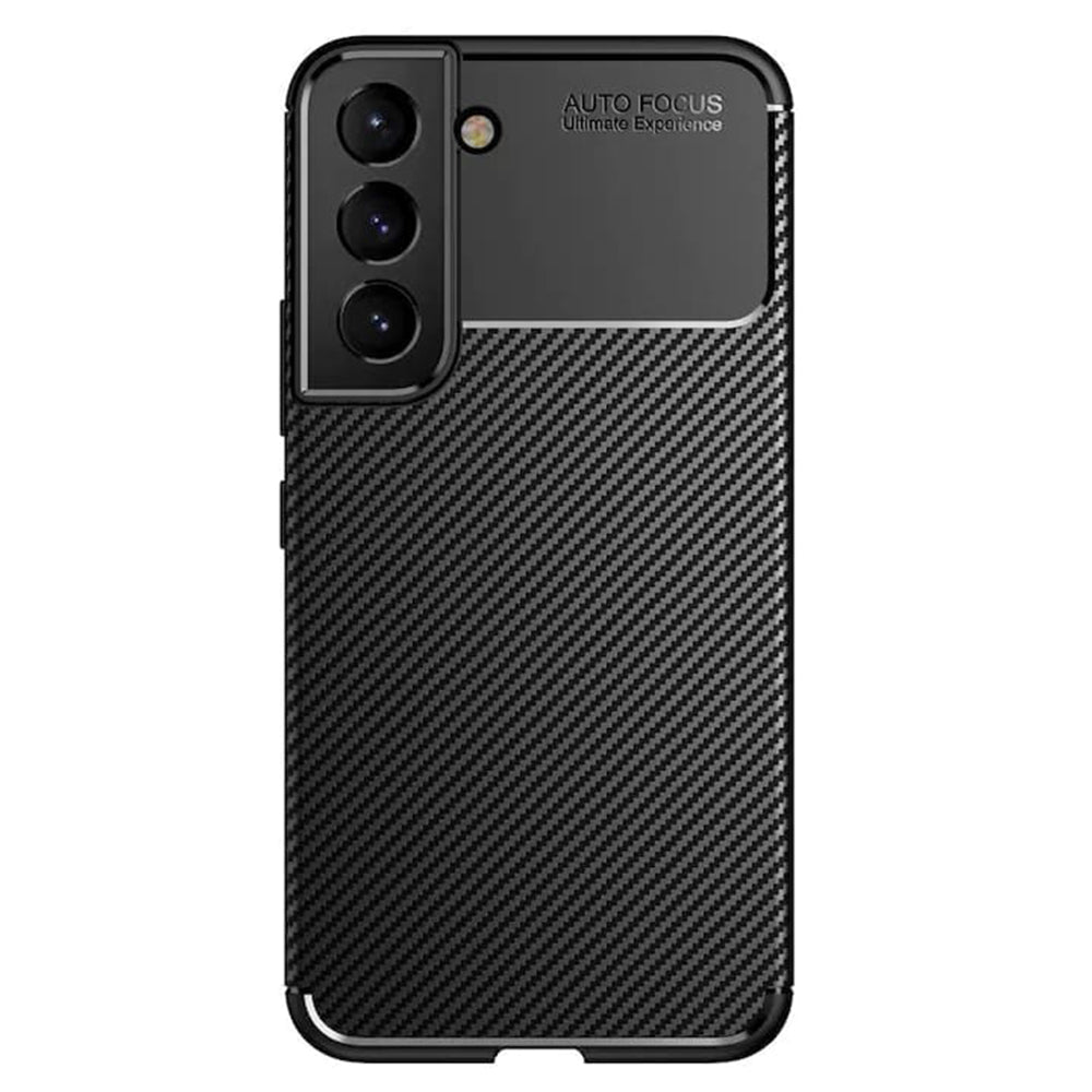 Puzdro pre Samsung Galaxy S22 5G S901, Techsuit, CarbonFiber, Čierne