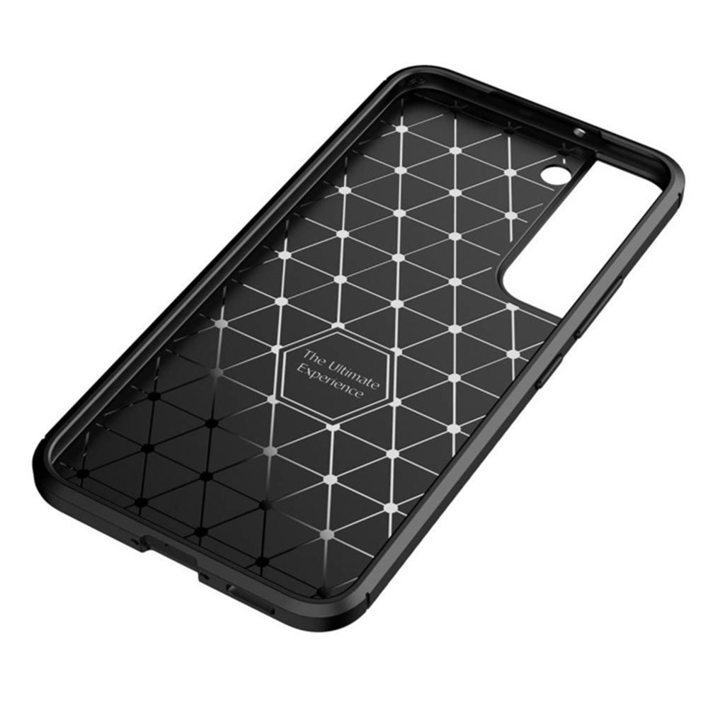Puzdro pre Samsung Galaxy S22 5G S901, Techsuit, CarbonFiber, Čierne
