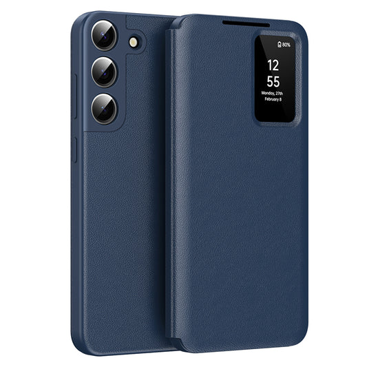 Puzdro pre Samsung Galaxy S22+ 5G S906, Techsuit, SmartView, Modré