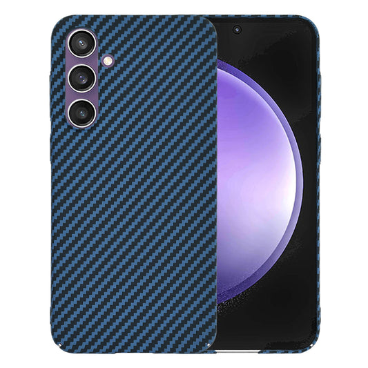 Puzdro pre Samsung Galaxy S23 FE S711, Techsuit, Carbonite FiberShell, Tyrkysové