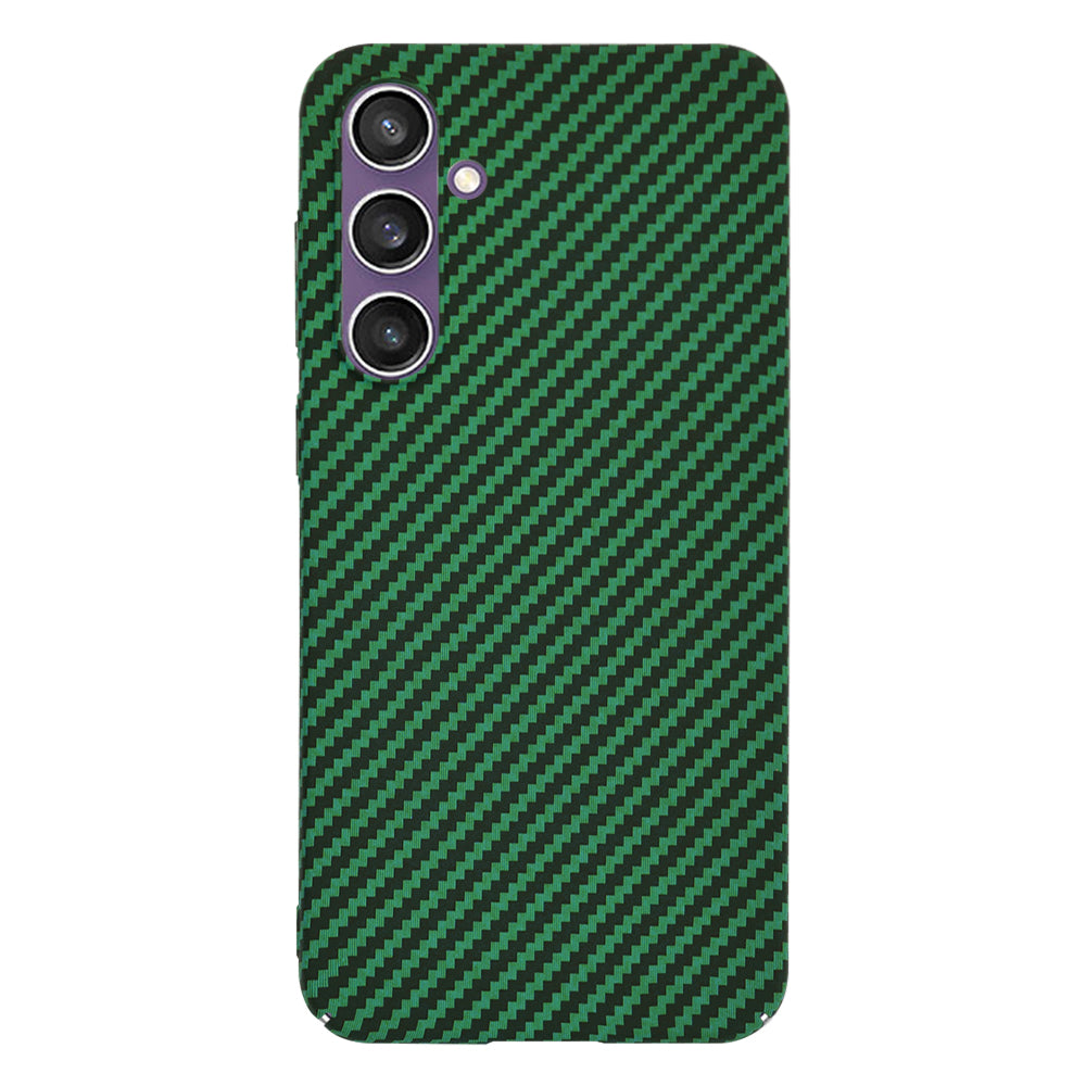Puzdro pre Samsung Galaxy S23 FE S711, Techsuit, Carbonite FiberShell, Zelené