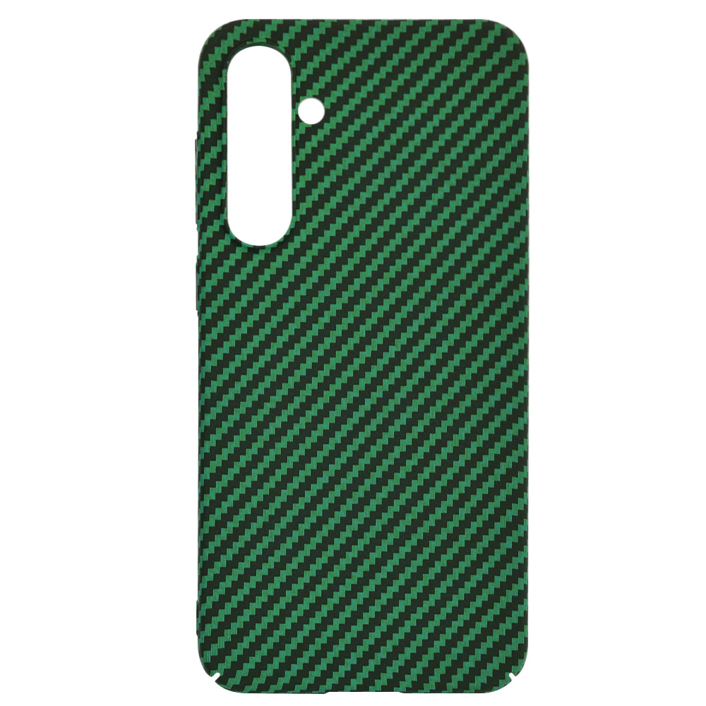 Puzdro pre Samsung Galaxy S23 FE S711, Techsuit, Carbonite FiberShell, Zelené