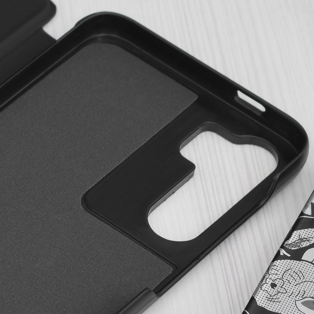 Case for Samsung Galaxy S23 FE S711, Techsuit, eFold, Black