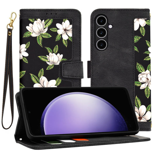 Puzdro pre Samsung Galaxy S23 FE S711, Techsuit, FlipCraft, Čierne