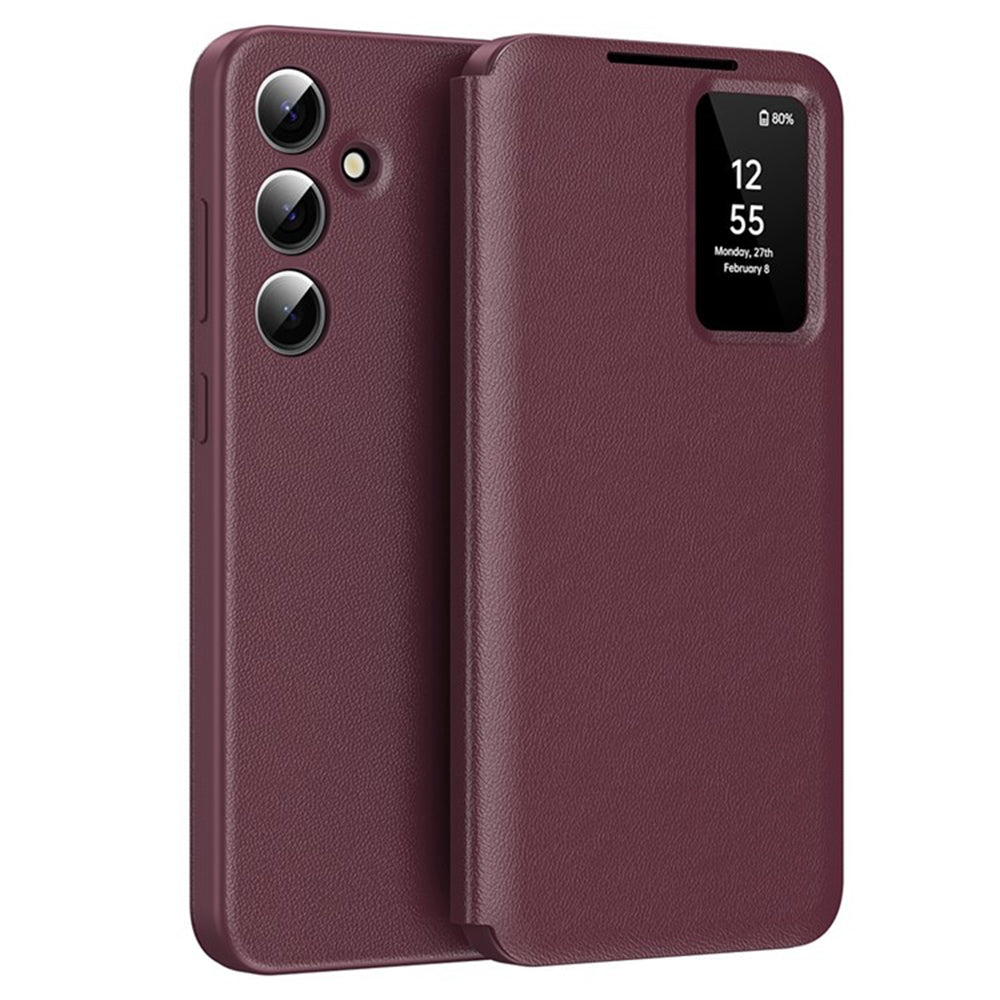 Case for Samsung Galaxy S23 FE S711, Techsuit, SmartView, Red