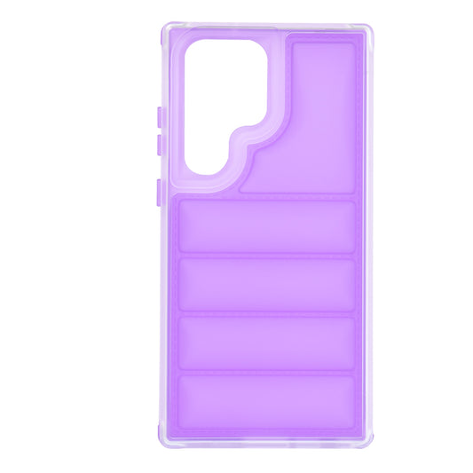 Puzdro na Samsung Galaxy S23 FE S711, Techsuit, Wave Shield, fialové