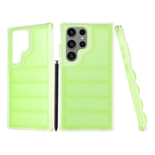 Puzdro pre Samsung Galaxy S23 FE S711, Techsuit, Wave Shield, Zelené