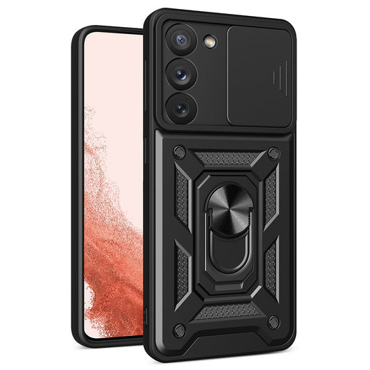 Puzdro pre Samsung Galaxy S23+ S916, Techsuit, CamShield, Čierne