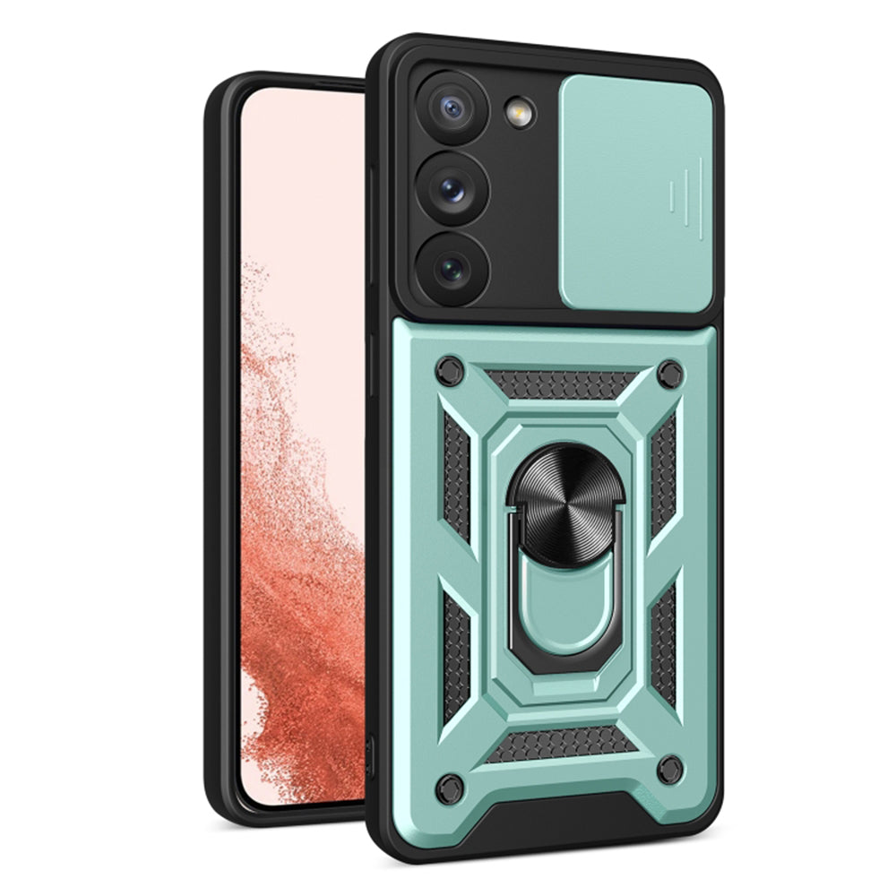 Puzdro pre Samsung Galaxy S23+ S916, Techsuit, CamShield, Zelené