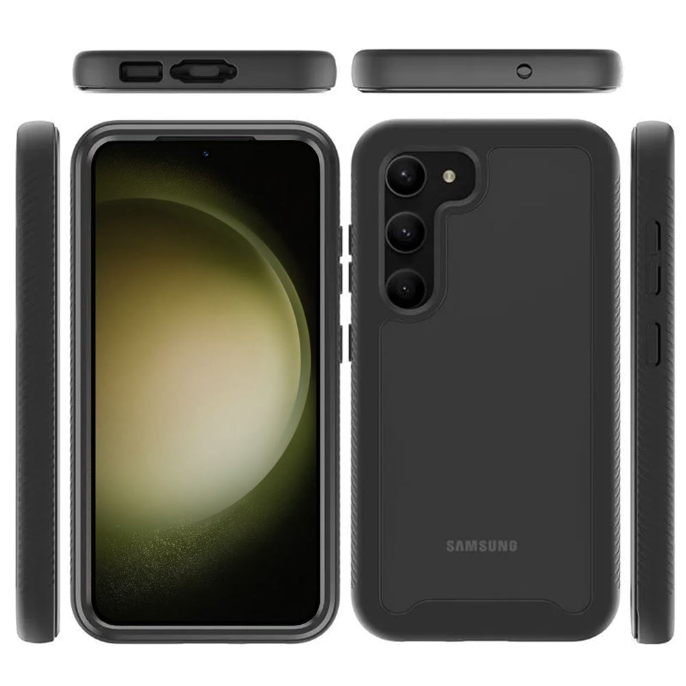 Puzdro pre Samsung Galaxy S23+ S916, Techsuit, Defense360 Pro, Čierne