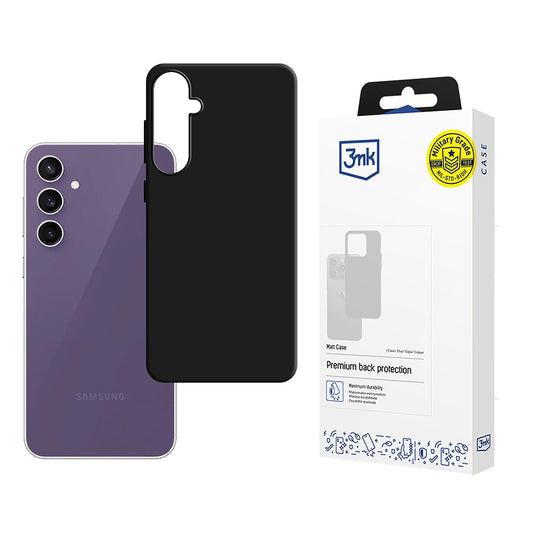 Puzdro pre Samsung Galaxy S24 FE S721, 3MK, Matná čierna