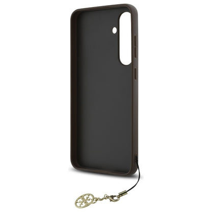 Puzdro pre Samsung Galaxy S24 FE S721, Guess, 4G Charm, Hnedá
