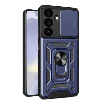 Puzdro pre Samsung Galaxy S24 FE S721, Techsuit, CamShield, Modrá