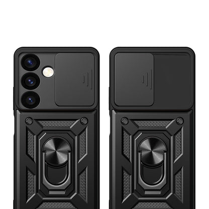 Puzdro pre Samsung Galaxy S24 FE S721, Techsuit, CamShield, Modrá