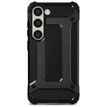 Puzdro pre Samsung Galaxy S24 FE S721, Techsuit, Hybrid Armor, Čierne