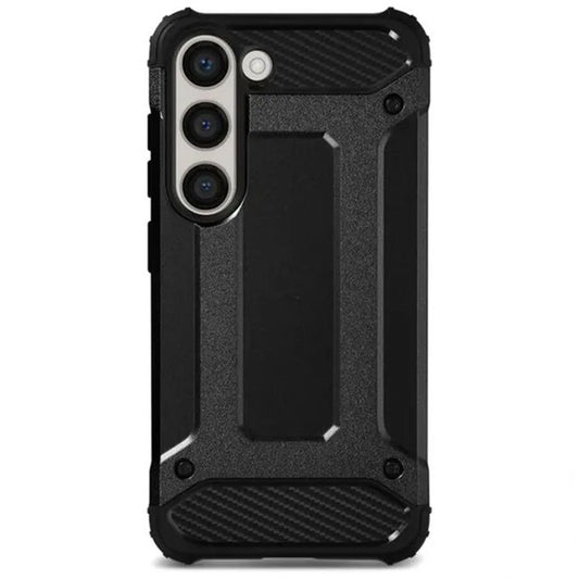 Puzdro pre Samsung Galaxy S24 FE S721, Techsuit, Hybrid Armor, Čierne