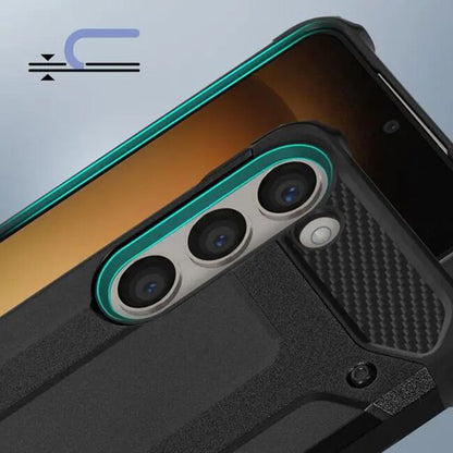Puzdro pre Samsung Galaxy S24 FE S721, Techsuit, Hybrid Armor, Čierne