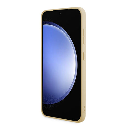 Puzdro pre Samsung Galaxy S24+ S926, Guess, Glitter Script, Zlaté