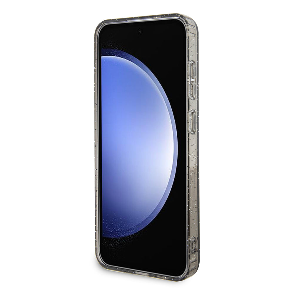 Puzdro pre Samsung Galaxy S24+ S926, Karl Lagerfeld, Glitter Karl & Choupette, Modrá