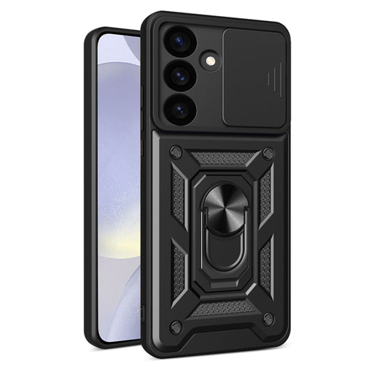Puzdro pre Samsung Galaxy S24+ S926, Techsuit, CamShield, Čierne