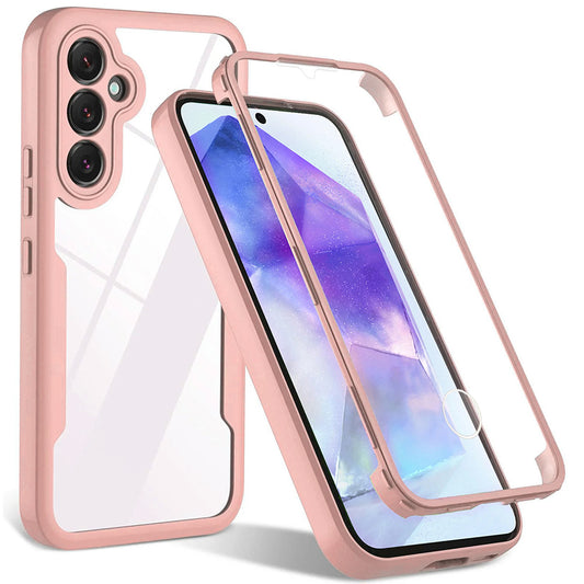 Case for Samsung Galaxy S24+ S926, Techsuit, ColorVerse 360, Pink