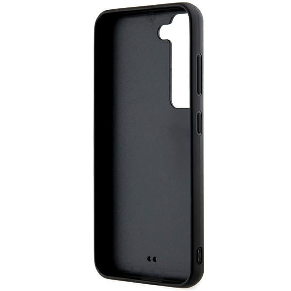 Puzdro pre Samsung Galaxy S24 S921, Karl Lagerfeld, 3D Rubber Glitter Logo, Čierne