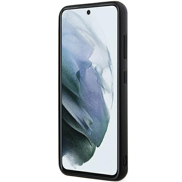 Puzdro pre Samsung Galaxy S24 S921, Karl Lagerfeld, 3D Rubber Glitter Logo, Čierne