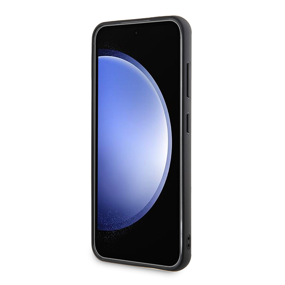 Puzdro pre Samsung Galaxy S24 S921, Karl Lagerfeld, 3D Rubber Ikonik Karl, Čierne