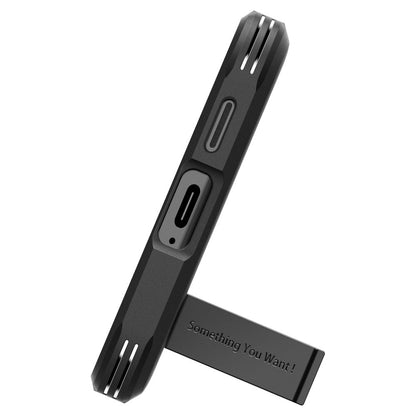 Obal na Samsung Galaxy S24 S921, Spigen, Tough Armor, čierny ACS07355