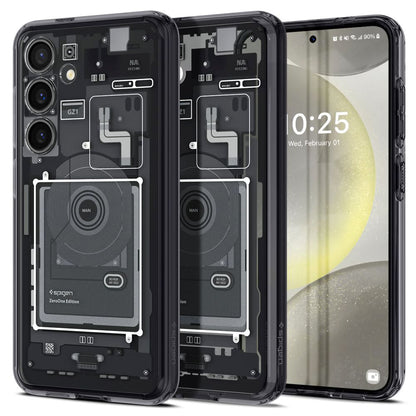 Puzdro pre Samsung Galaxy S24 S921, Spigen, Ultra Hybrid Zero One, Matná čierna ACS07350