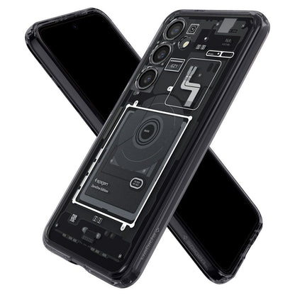 Puzdro pre Samsung Galaxy S24 S921, Spigen, Ultra Hybrid Zero One, Matná čierna ACS07350