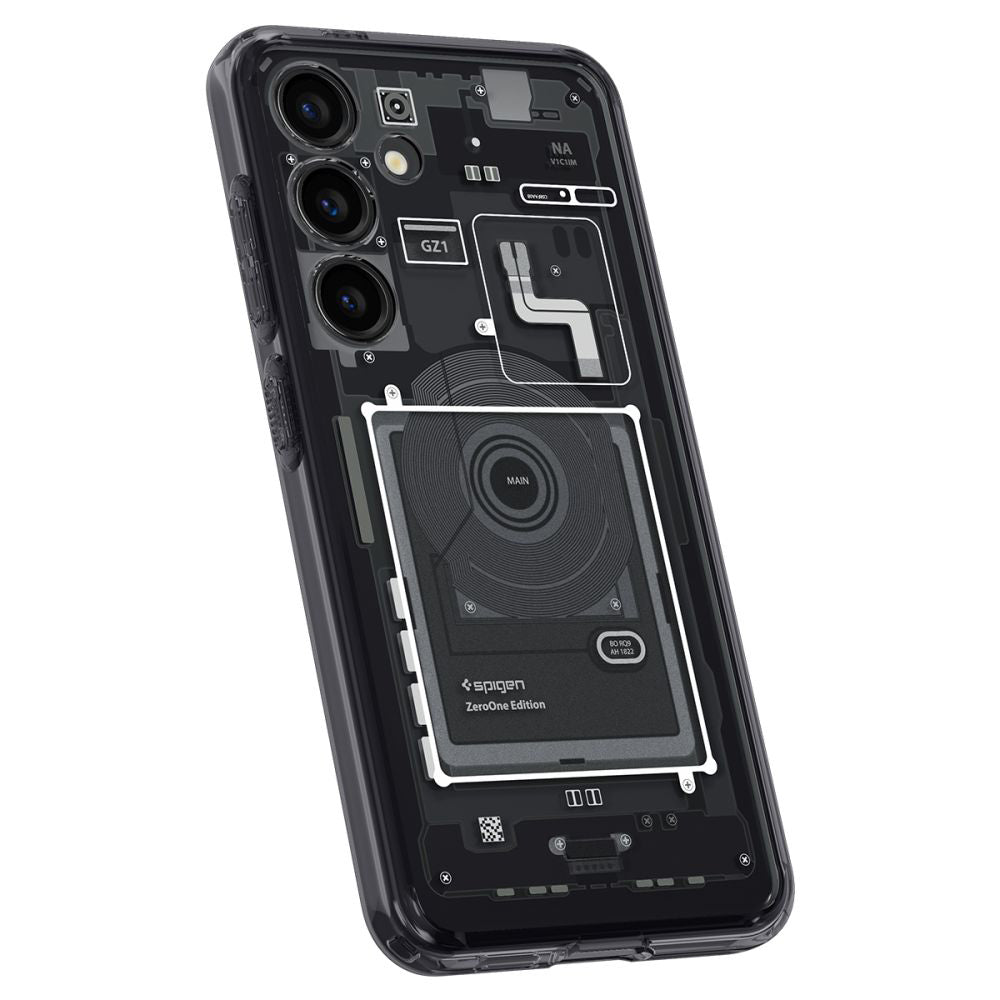 Puzdro pre Samsung Galaxy S24 S921, Spigen, Ultra Hybrid Zero One, Matná čierna ACS07350