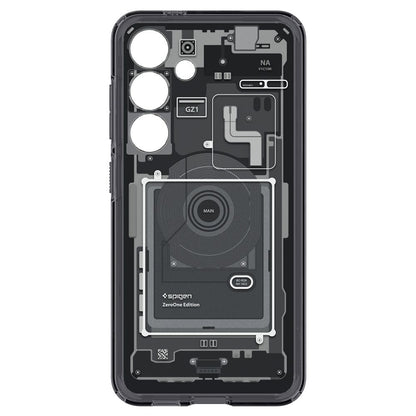 Puzdro pre Samsung Galaxy S24 S921, Spigen, Ultra Hybrid Zero One, Matná čierna ACS07350