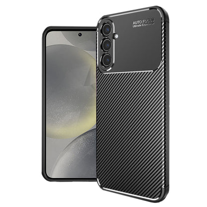 Puzdro pre Samsung Galaxy S24 S921, Techsuit, CarbonFiber, Čierne