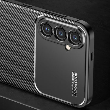 Puzdro pre Samsung Galaxy S24 S921, Techsuit, CarbonFiber, Čierne