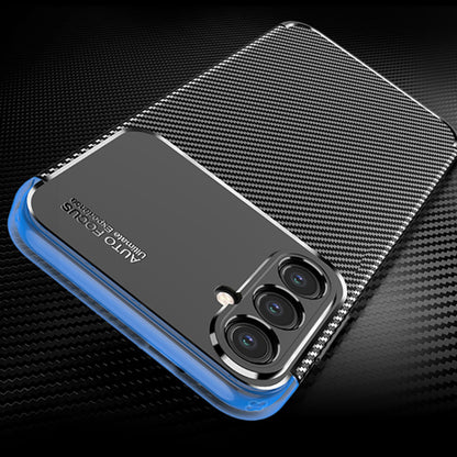 Puzdro pre Samsung Galaxy S24 S921, Techsuit, CarbonFiber, Čierne