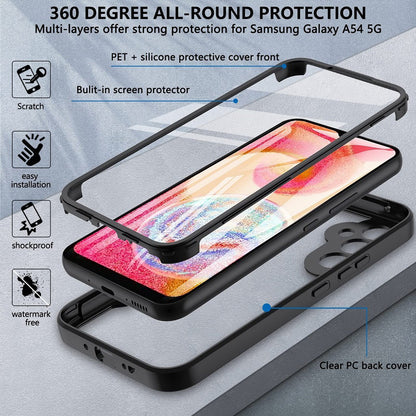 Puzdro pre Samsung Galaxy S24 S921, Techsuit, ColorVerse 360, Čierne