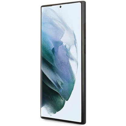 Puzdro pre Samsung Galaxy S24 Ultra S928, Guess, 4G Metal Gold Logo, Čierne