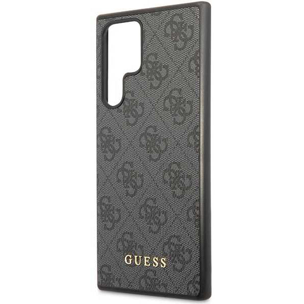 Puzdro pre Samsung Galaxy S24 Ultra S928, Guess, 4G Metal Gold Logo, Čierne