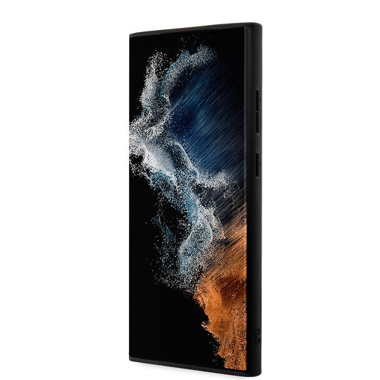 Puzdro pre Samsung Galaxy S24 Ultra S928, Guess, 4G Stripe, Čierne