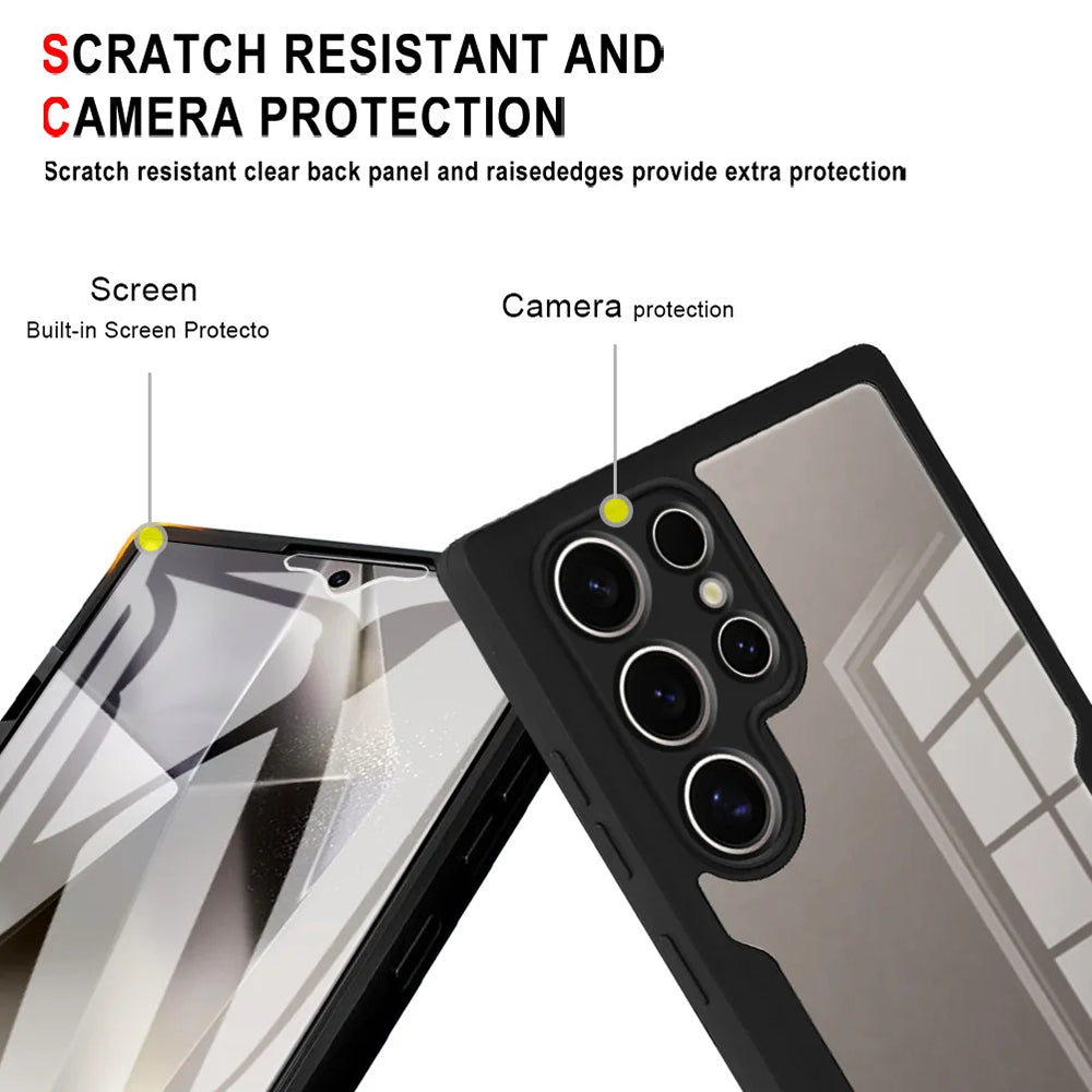 Puzdro pre Samsung Galaxy S24 Ultra S928, Techsuit, ColorVerse 360, Čierne