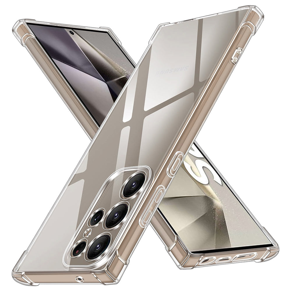 Obal na Samsung Galaxy S24 Ultra S928, Techsuit, nárazuvzdorný priehľadný, transparentný