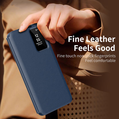 Case for Samsung Galaxy S24 Ultra S928, Techsuit, SmartView, Blue
