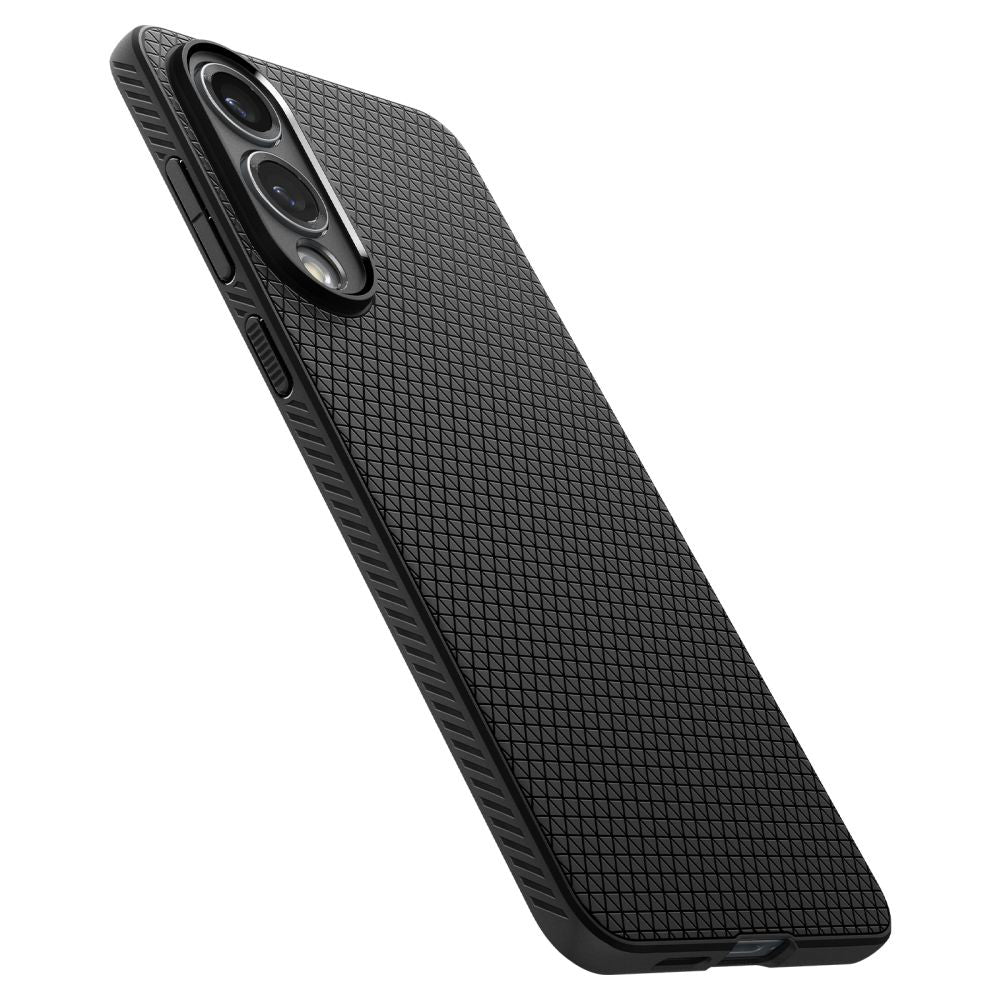 Puzdro pre Samsung Galaxy S25 Edge S937, Spigen, Liquid Air, Matná Čierna ACS09420