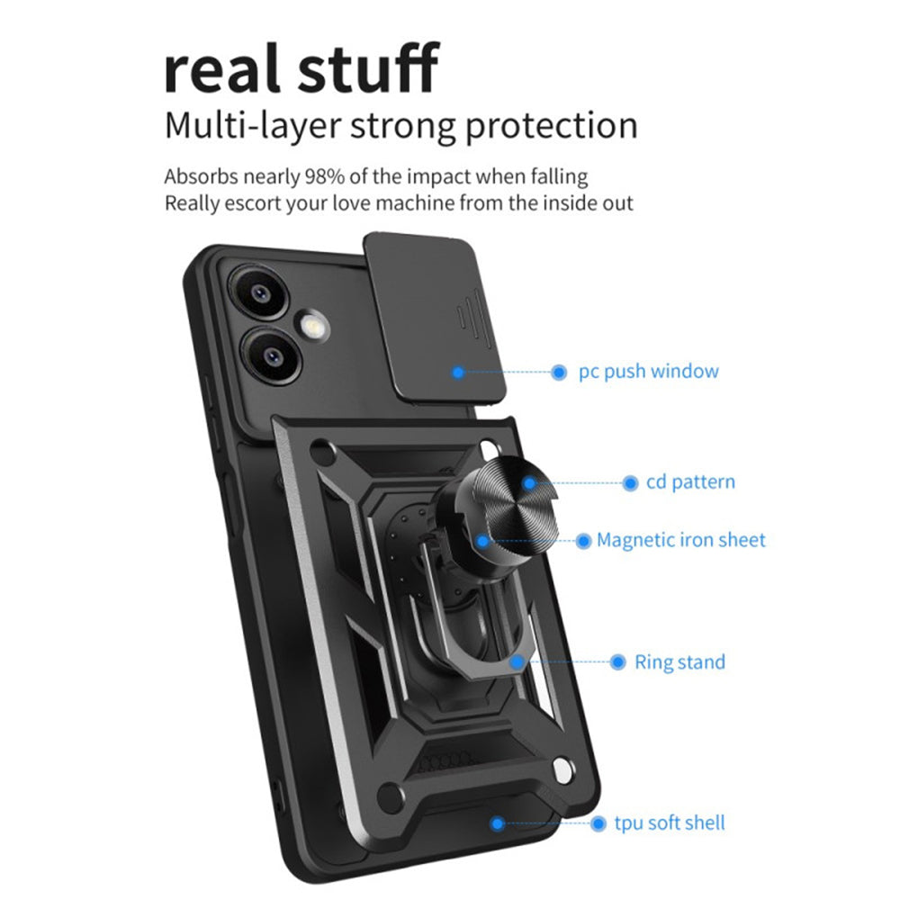Puzdro pre Samsung Galaxy S25 Edge S937, Techsuit, CamShield, Zelené