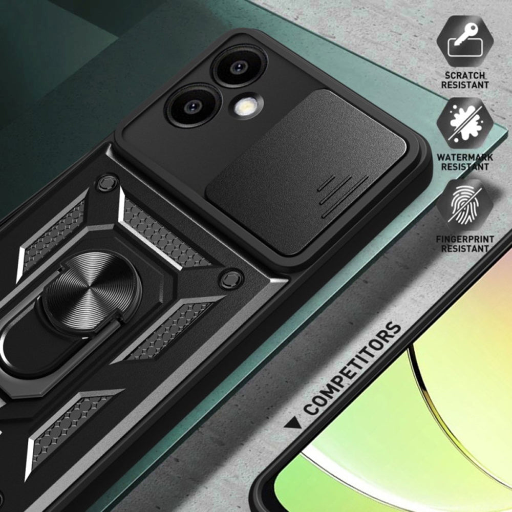 Puzdro pre Samsung Galaxy S25 Edge S937, Techsuit, CamShield, Zelené